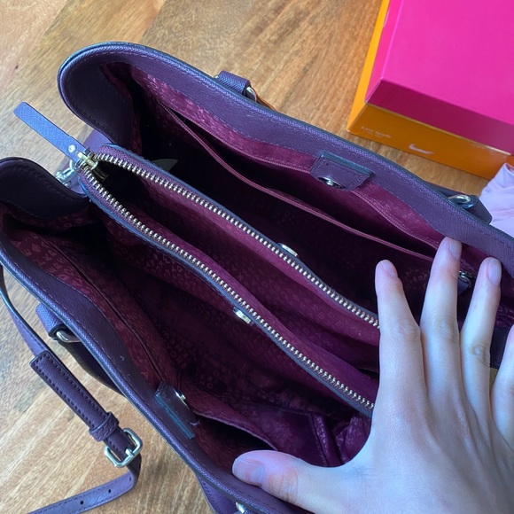 Kate spade maroon purse - Picture 3 of 4
